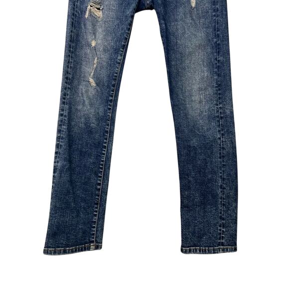 Anthropologie Pilcro Slim Straight Blue Jeans 28 - Picture 5 of 12